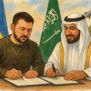Zelensky accordo difesa arabia saudita